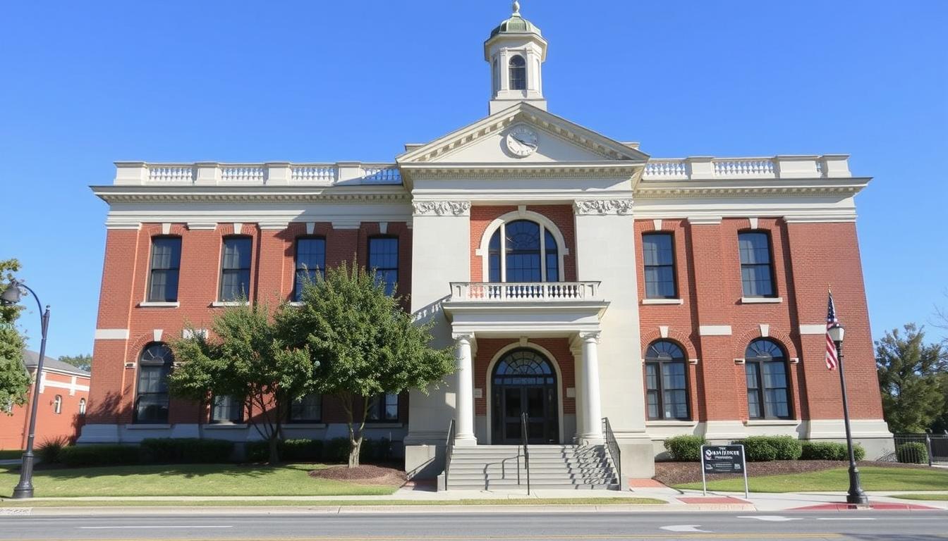Carroll County Courthouse in Carrollton, Georgia where personal injury cases are heard