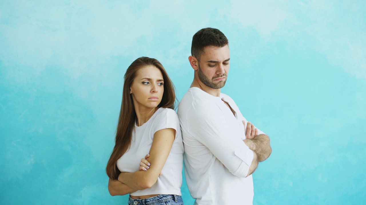 A couple facing separation during a Georgia divorce